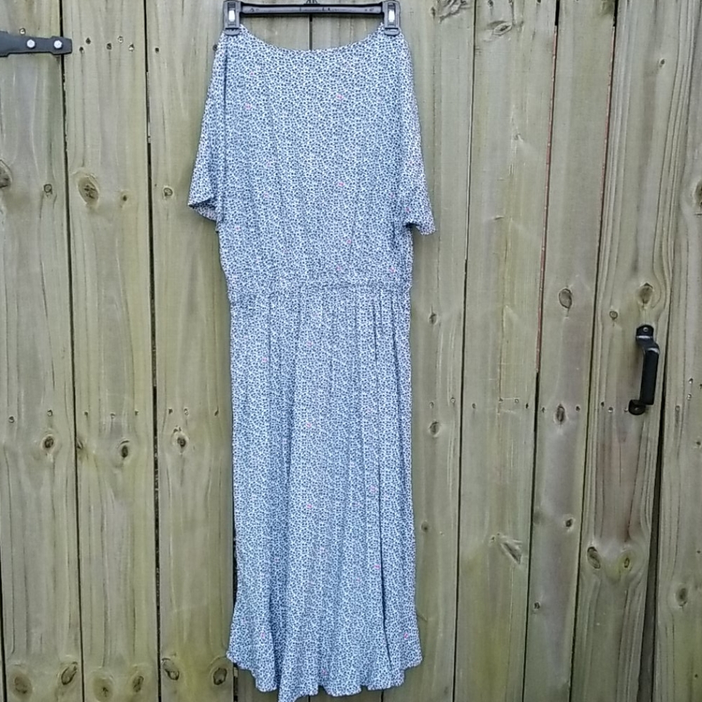 J Crew Mercantile High-Low Ruffle Hem Wrap Dress - Picture 5 of 7